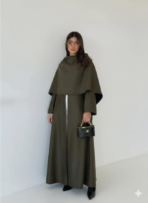 Elégante abaya deux pièces